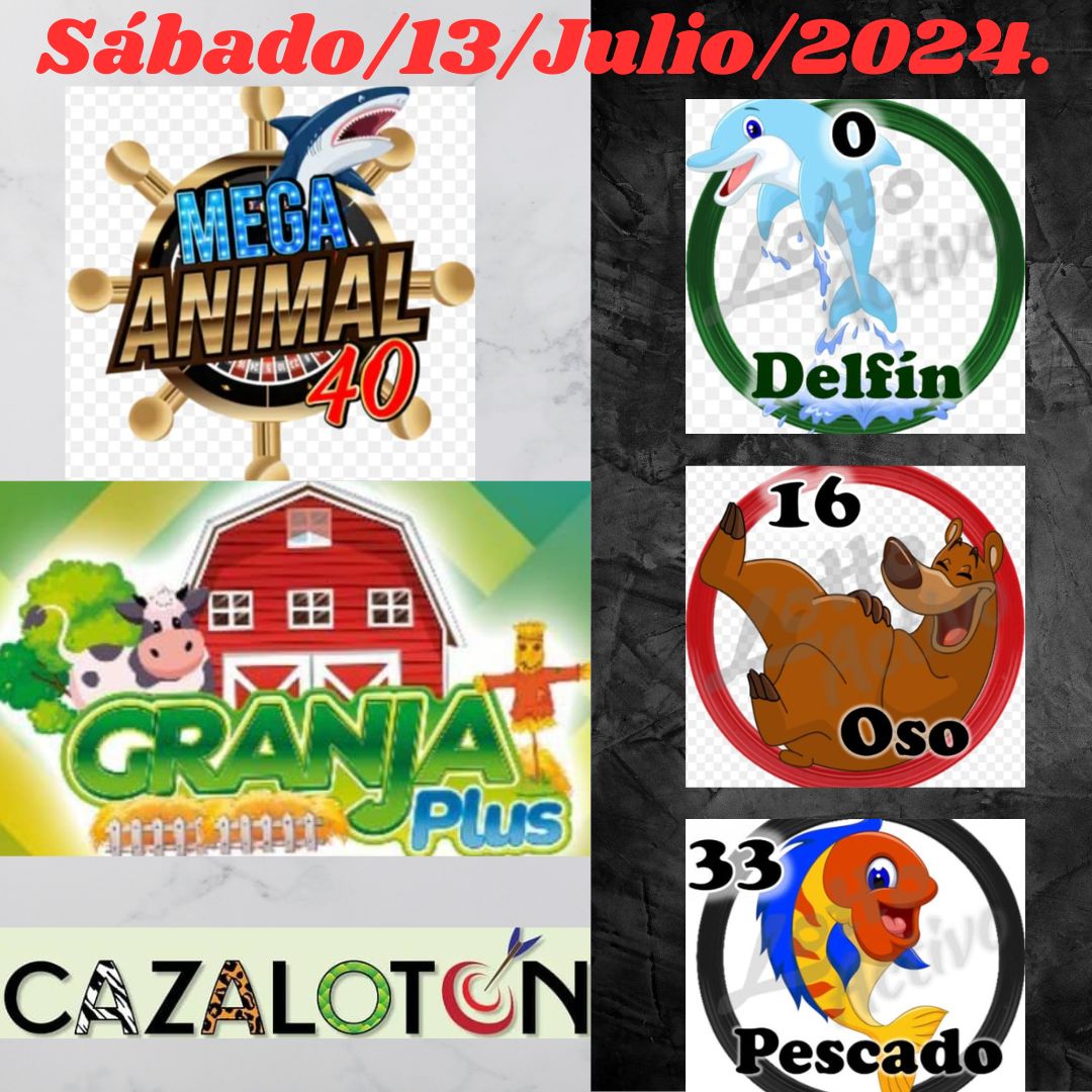 ElGordoDeOro3's tweet photo. Sábado/13/Julio/2024.
🎁#RegalosAbiertos 
🦈#MegaAnimalitos 👨‍🌾#GranjaPlus 🏹#Cazalotón

 #RegalosAbiertos #ElGordoDeOro3 #Instagran #elgordodeoro3_official #Twitter #TikTok #Subscription #ElReydelosPronosticos #Tendencias #viralpost  #Ganadineroconmigo https://t.co/kSp8xi2Him