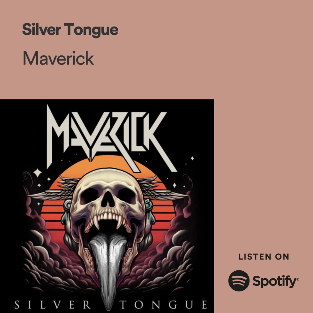 'SILVER TONGUE' has almost a quarter of a million streams so far!

Thank you to every, single one of you that has listened to it, shared it, sang to it, danced to it and played it as loudly as you can!

We love you all,

Dave, Ryan, Richie, Ric &amp; Mike x

#Maverick #SilverTongue