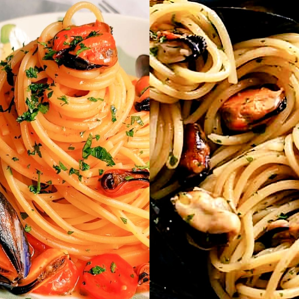 Saverio50257931's tweet photo. SPAGHETTI E COZZE.
VI PIACCIONO CON POMODORINI
O SENZA ??????? https://t.co/nObiv25iiR