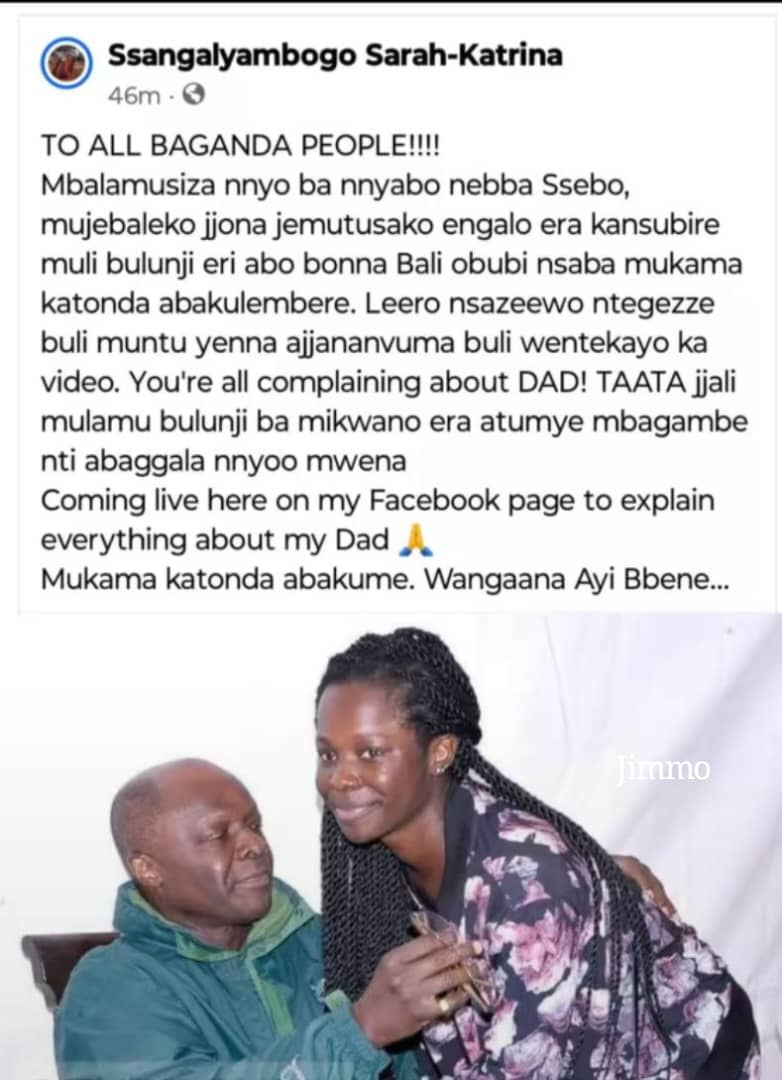 Omumbeja Ssangalyambogo awereza obubaka, Ssalambwa jaali Mulamu bulungi, Abataka mwabade mufaki. Respect @BugandaOfficial structures, <a href="/GabrielBuule/">Gabriel Buule ™️</a> <a href="/DavidLumansi/">David Lumansi</a> <a href="/bwanikaderrick/">bwanikaderrick</a>