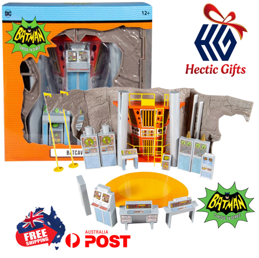 HecticGifts's tweet photo. NEW - Batman Classic TV Series Batcave Playset with accessories
https://t.co/JtSFRm1BXH
#New #HecticGifts #McFarlaneToys #Batman #ClassicTVSeries #Batcave #Playset #Collectible #BatPoles #Batcomputer #AtomicPile #FreeShipping #AustraliaWide #FastShipping https://t.co/lJ2PLstBZx