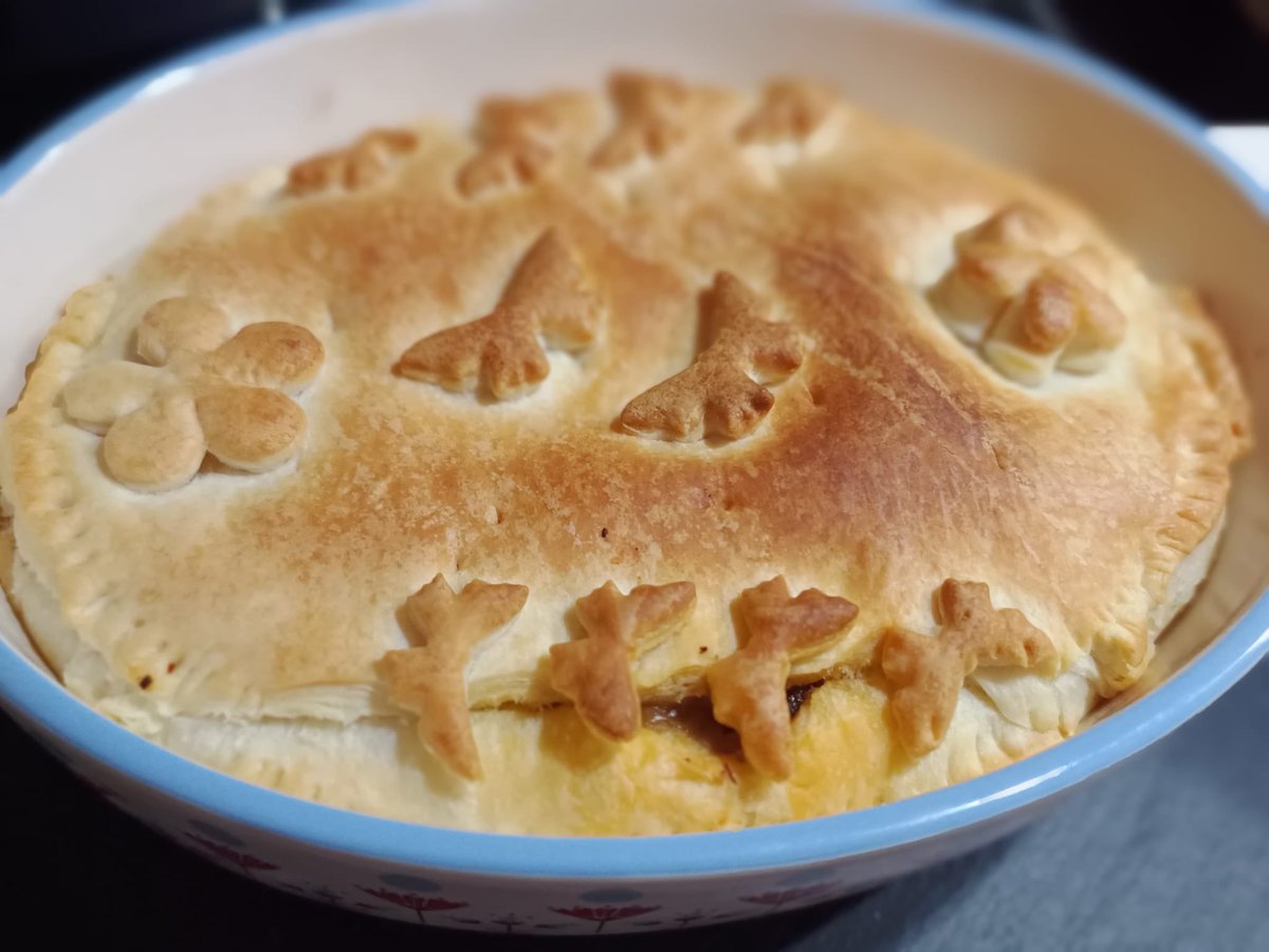 OuraniaVarsou's tweet photo. ๐ฉ๐ปโ๐ณnew recipe for fish pie with a splash of Worcestershire sauceโฆit's a game-changer! Also some bhajis, fried sardines & 1st time making corn dogs. Yum! ๐๐๐ฝ๏ธ๐ฝ #CookingFun #Foodie #Recipe #Yum #SaturdayCooking https://t.co/QzG3TrTMTU