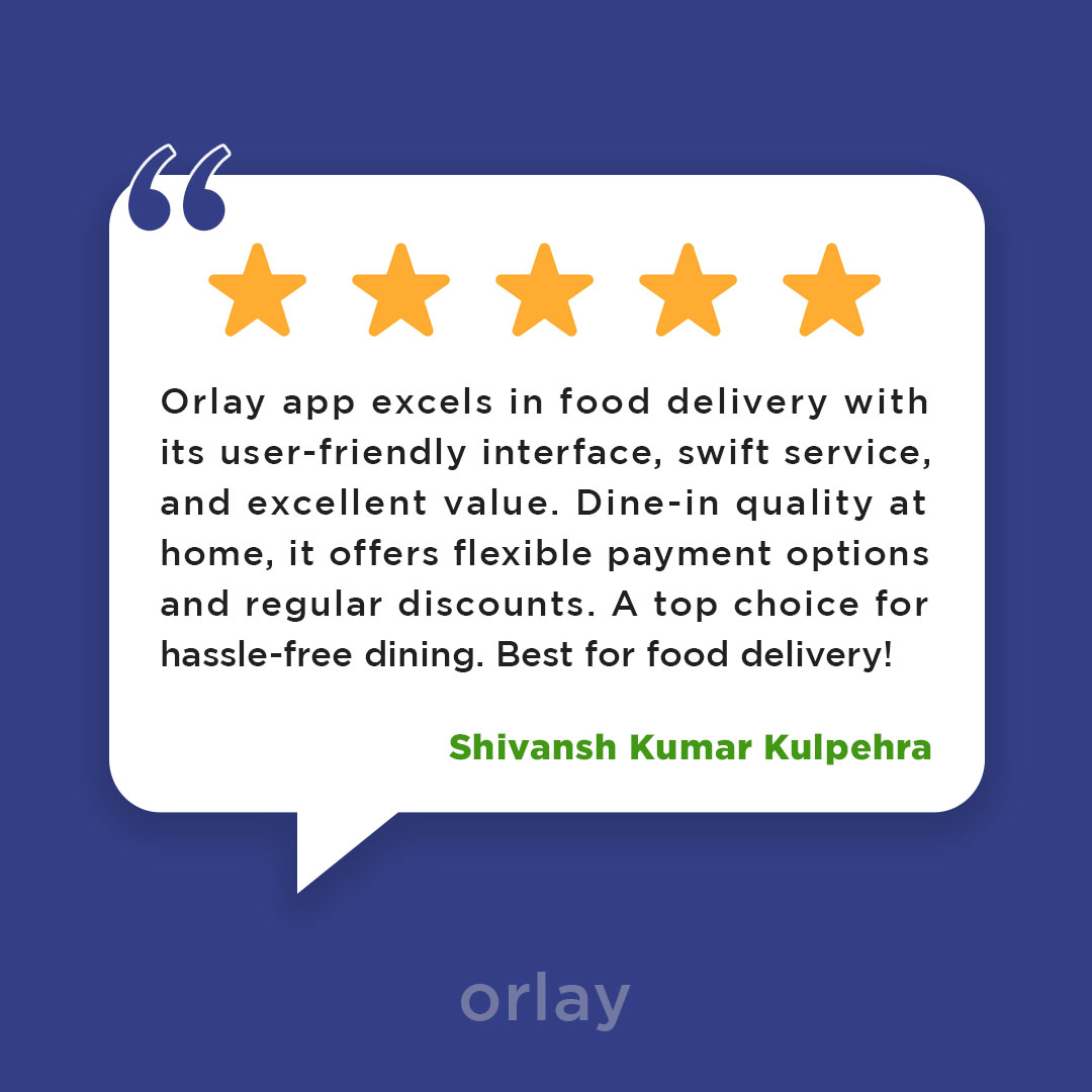 orlayofficial's tweet photo. Testimonial from our satisfied customer❤️
Download the Orlay app now: https://t.co/CQWydM7vnW
#testimonial #review #fooddeliveryapp #playstore #orlay #onlineorder #orderfood #buyonline #orlayorder #orlaybusiness #orlayofficial #food #foodie https://t.co/67mRXOBsvX
