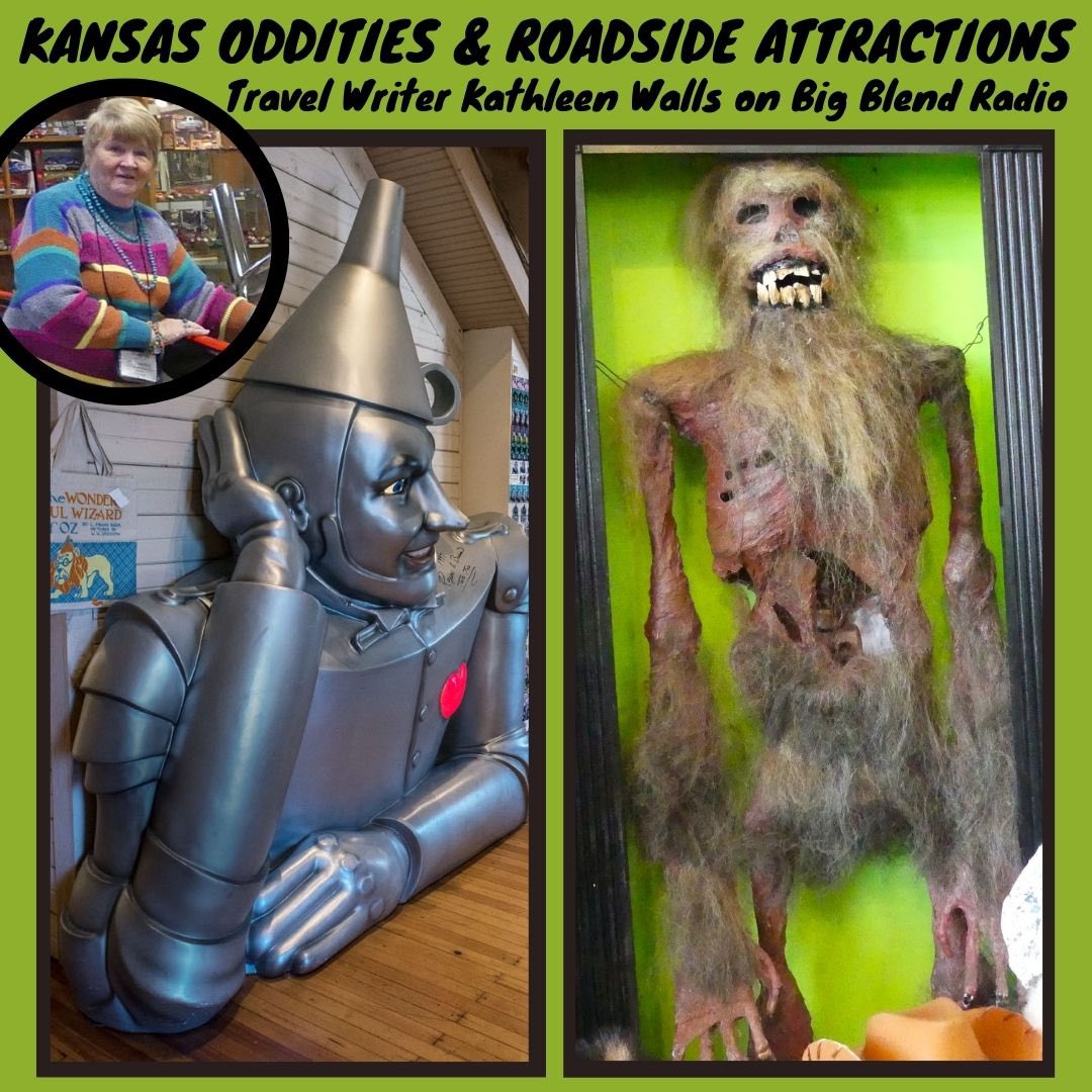 Into quirky road trips? Then this Kansas episode is perfect for you! #ifwtwa <a href="/BigBlendMag/">Big Blend Radio & Magazines</a> don’t miss Kathleen Walls on BigBlendRadio.com