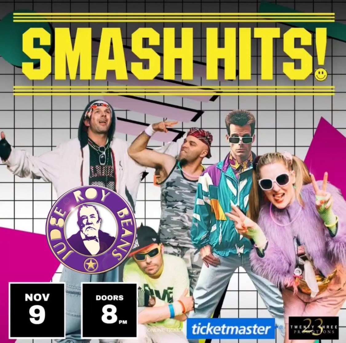 SmashHits_LIVE's tweet photo. Smash Hits BRING IT BACK SING IT BACK II LIFE BACK TO REALITY BACK UP NOW & GIVE A BROTHA ROOM
Judge Roy Beans Sat Nov 9 2024
#SmashHits #KeepSmashing https://t.co/YdMkNqOJlP