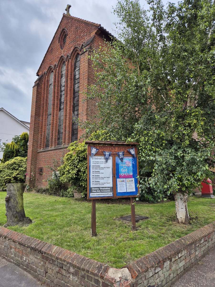 Visit to St. Andrew's Church in Westborough, which celebrates 90 years of serving the community today.