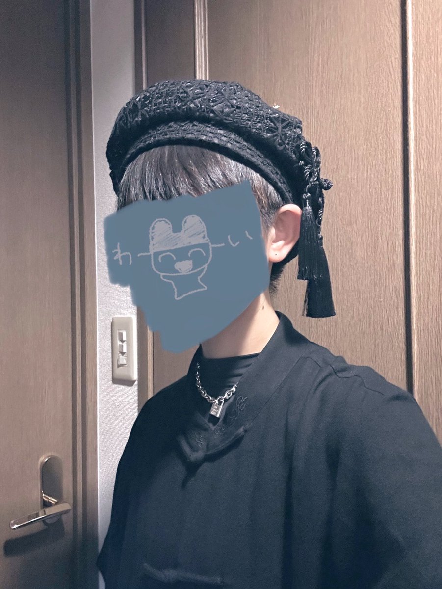 #CuLLt  さんの最高チャイナベレー帽お迎え出来ました( ◠‿◠ ) 🙏

⚠️着用の自我有🙇‍♂️ 