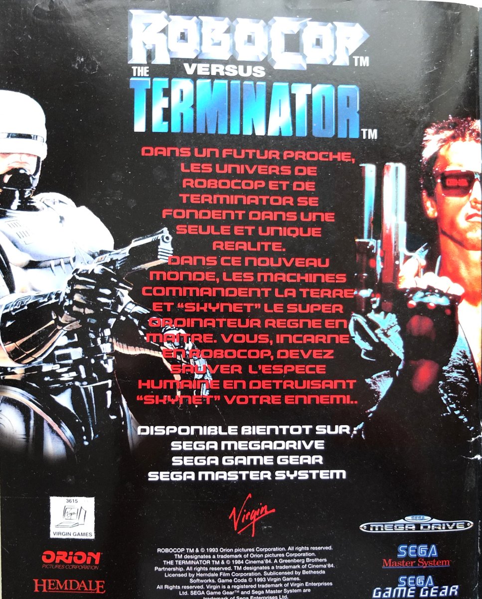 AllmightoFranky's tweet photo. La publicité du jour,bonjour!De la pub papier vues dans un #MegaForce de 1993!#Gods et #TMNT Tournament Fighters sur la #megadrive de #SEGA,#SonicCD avec le combo MD2+#MegaCD2 et #RobocopVsTerminator sur consoles #SEGA!!#retro #retrogaming #oldschool #80s #90s https://t.co/VeaV4r52iO