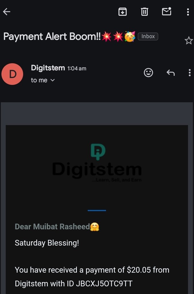 MuibatFunmie's tweet photo. Waking up to see alerts is the real deal.🤑🤑🤑

Money moves! Affiliate marketing is paying my bills and changing my life! Want to learn how to do the same? Let's get started!
Thank you, @digitstem https://t.co/j0PWjvvunQ