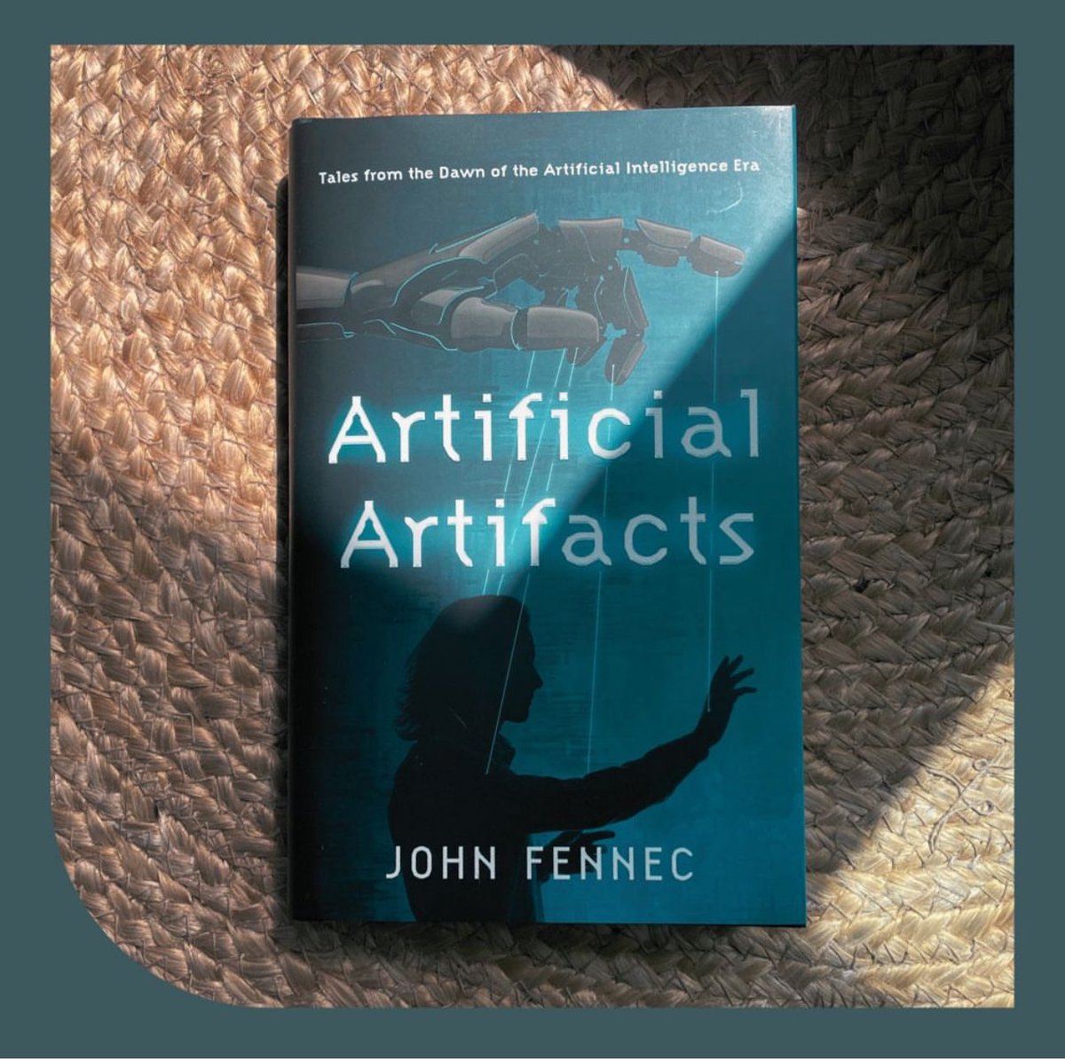 JohnFennec's tweet image. Final cover for the book is now finished. It is available for pre-order on Amazon or other online book retailers! 

#newbook #ComingSoon #artificialartifacts #johnfennec #whitefoxpublishing #sciencefiction #SCIENCEFICTIONTOUR2024 #debutbook #ArtificialIntelligence