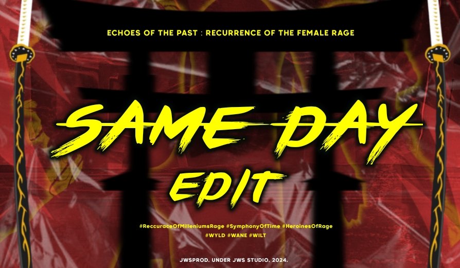 A3PR0DUCTION's tweet photo. ⠀
⠀
⠀⠀⠀⠀⠀  𝓔choes  𝓞f  𝓣he  𝓟ast   . . .
⠀⠀⠀⠀⠀  Recurrence⠀⠀  of⠀  ⠀the
⠀⠀⠀⠀⠀⠀⠀   𝕱emale⠀𝕽age⠀♀️

⠀⠀⠀⠀⠀⠀   「 SAME DAY EDIT 」

⠀⠀⠀⠀#ReccuraceOfMilleniumsRage
⠀⠀⠀⠀⠀⠀⠀ #SymphonyOfTime
⠀⠀⠀⠀⠀⠀⠀   #HeroinesOfRage 
⠀⠀
⠀⠀ https://t.co/qzbCAVmI5J