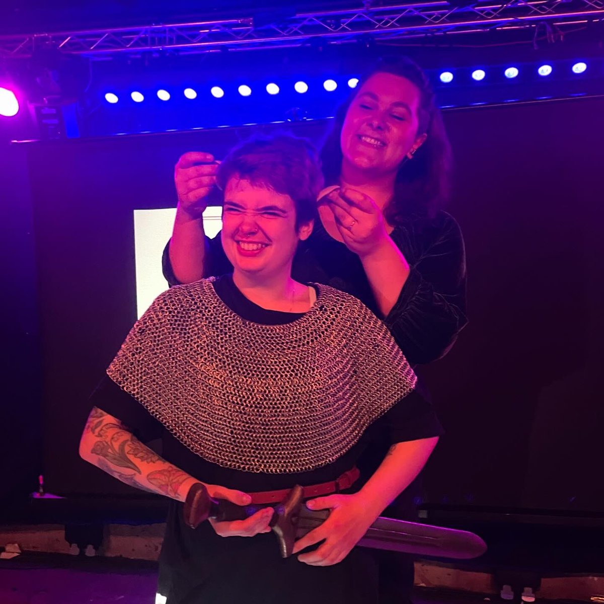 Huge thanks to the wonderful audience we had at last night’s Southampton Fringe scratch night ⚔️ It was great to bring Lose Your Own Adventure from our brains into the real world 🐉 

Feels like a real privilege to be part of the first Southampton Fringe. Here’s to many more!