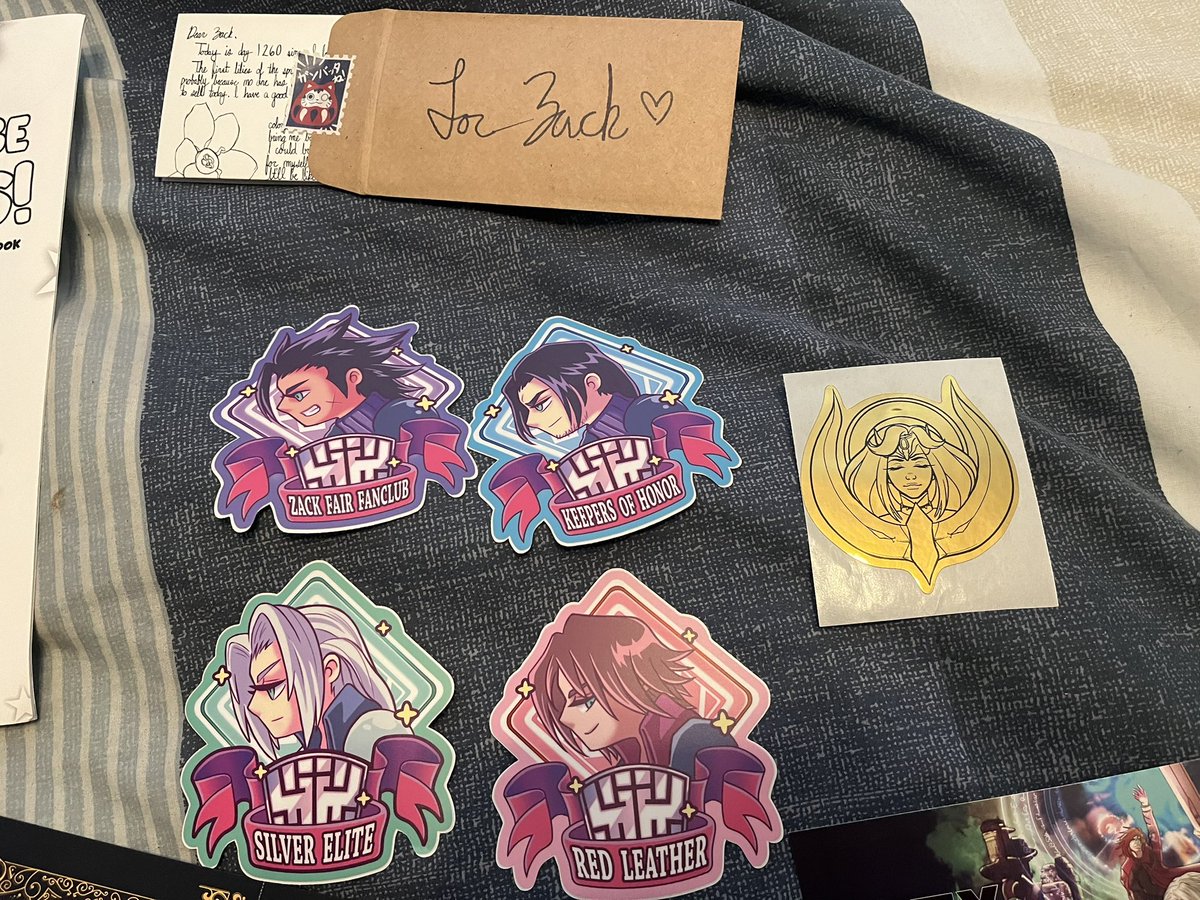 I’m a month and a bit late on this due to post issues, but i finally have it! My thanks to everyone involved with <a href="/CCscrapbook/">Proof that we Existed -- a Crisis Core zine</a> . This is an amazing work of love in every way! Can’t believe it’s been two years, absolutely worth the wait!