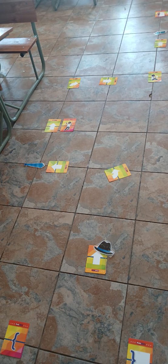 PhutiRagophala's tweet photo. @CodeWiseCards @CreativeCoding @DBE_SA @SadtuNational  @rotaryinternational 
On behalf of Rotary E-CLUB of Baobab,I visited Seoke Primary School today to train students in coding using  unplugged Code Wise Cards.They responded well.Thank you @4pip from Netherlands for the idea https://t.co/2H0D6jGrgv