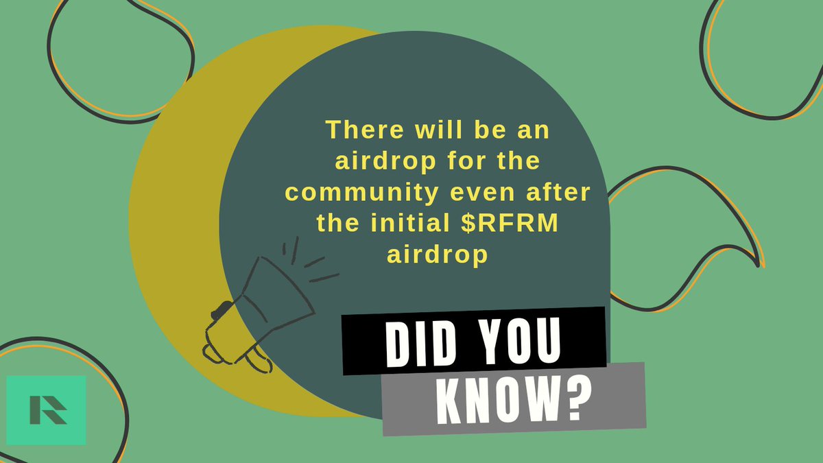 0ncleBen_'s tweet photo. ▫️Did you know ?
🔸️Even after the $RFRM distribution, the community can look forward to an airdrop when the Reform Quest platform launches.
🔸️ @ReformDAO will empower members to complete tasks and convert points into tokens, NFTs, and merchandise. #ReformTestnet #Reform https://t.co/32XFYk8qjB