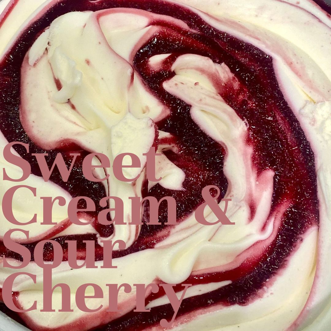 darlishicecream's tweet photo. Our sweet cream ice cream with our very own in-house sour cherry ripple recipe offering a balance of sweetness and tanginess, made with real Turkish sour cherry puree. 🍨 

#flavouroftheweek #sweetcreamsourcherry https://t.co/zUGuGlz37z