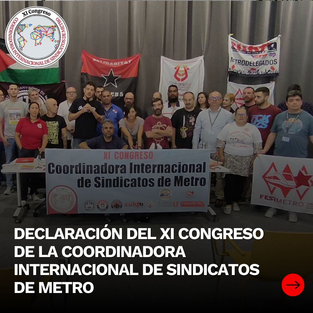 Federación de Sindicatos de Metro tweet media