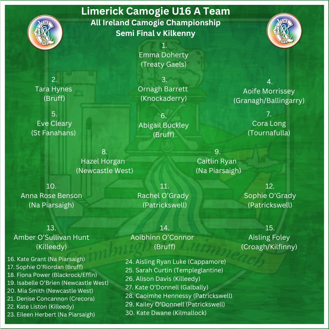 Limerick Camogie tweet media