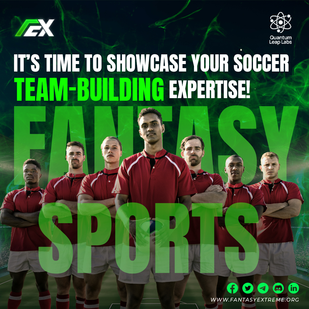 FExtremesports's tweet photo. Select your team lineup, dominate the competition, and experience the thrill of every match. Each decision you make shapes your path to victory in #FantasySports
Visit: https://t.co/xdFk1ZIc0Z
.
.
#FantasyExtreme #QuantumLeapLabs #fextoken #buildingteam #fantasysportsteam https://t.co/DeSVpi0uzs