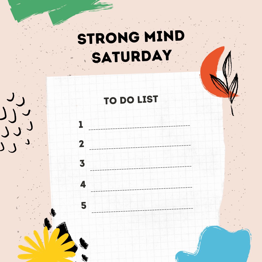 SpOlympicsMD's tweet photo. A strong mind is an organized mind! Planning your day in the morning can alleviate stress, eliminate feelings of overwhelm, and set you up for success. Use this checklist template and make it a #StrongMindSaturday 🧠 https://t.co/JDgNkjVJZo