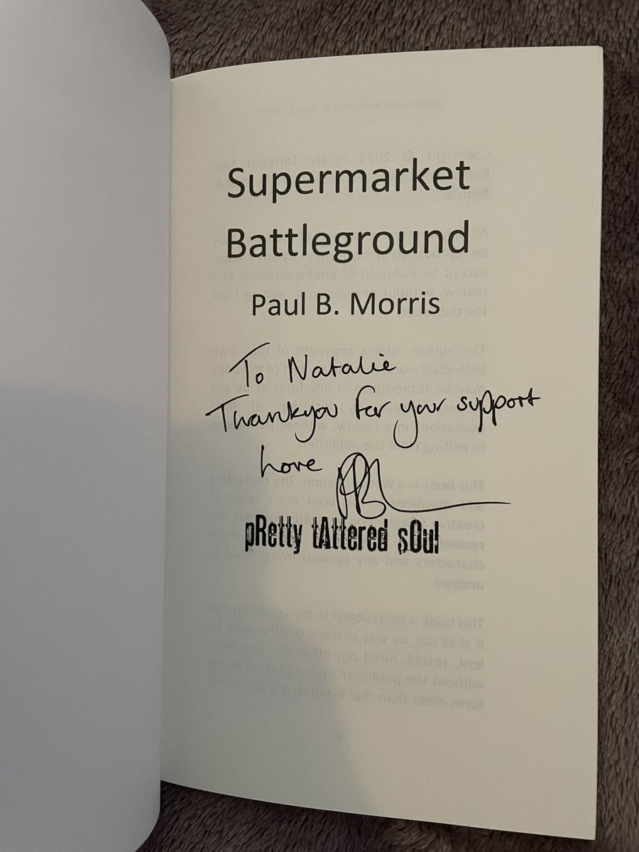 NMRix_Author's tweet photo. Special book mail from @prettytattered. Thank you! 😃 I’m really looking forward to reading this! 🧟‍♂️

#Zombie #Zombies #Signed #SignedBook #Release #NewRelease #NewBook #NewBooks #Author #Writer #IndieAuthor #Indie https://t.co/e9SC1l1EyJ