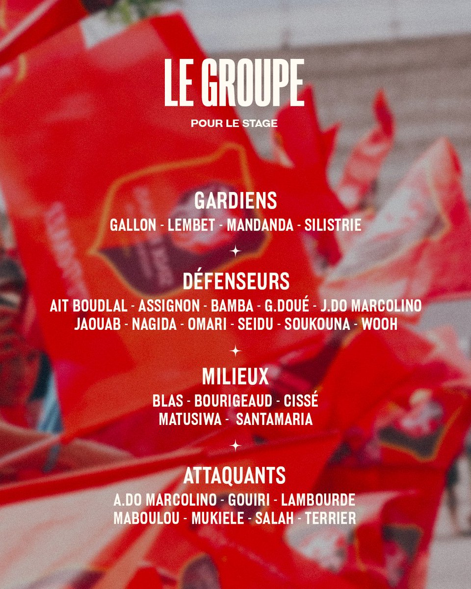 📋 Le groupe du SRFC pour le stage à Dinard.

#ToutDonner