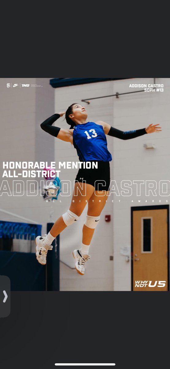 ⭐️HONORABLE MENTION⭐️

Sophomore year 
Addison Castro #13
Setter
Fort Stockton High School
