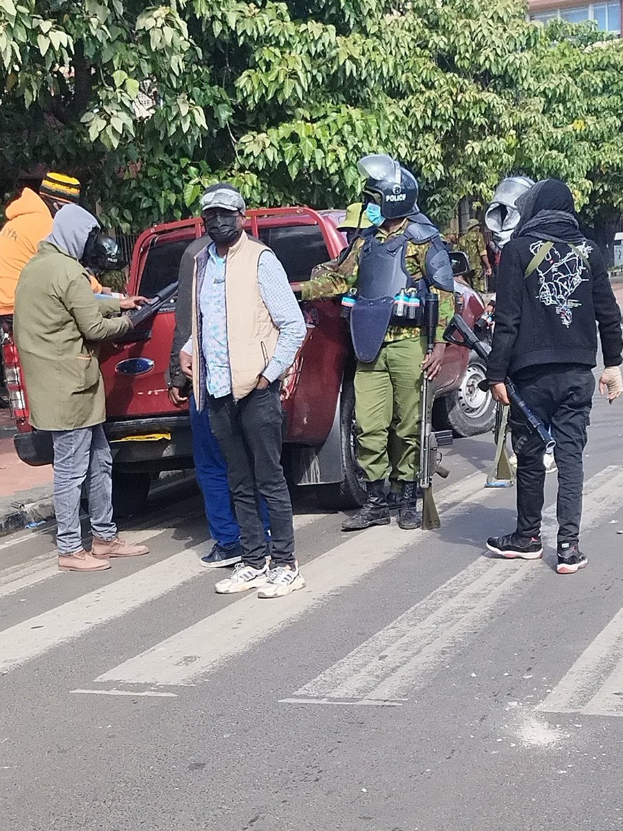 kenyanian_'s tweet photo. FAROUK KIBET Hired this masked men to Embrace abduction and torture innocent citizens during peaceful anti-government demonstrations. DCI and NIS remained silent while police boss Japhet Koome tried to stop it but it was above him. 

Tuesday is Tuesday lets get out to fight. https://t.co/yw7BsLtBGW