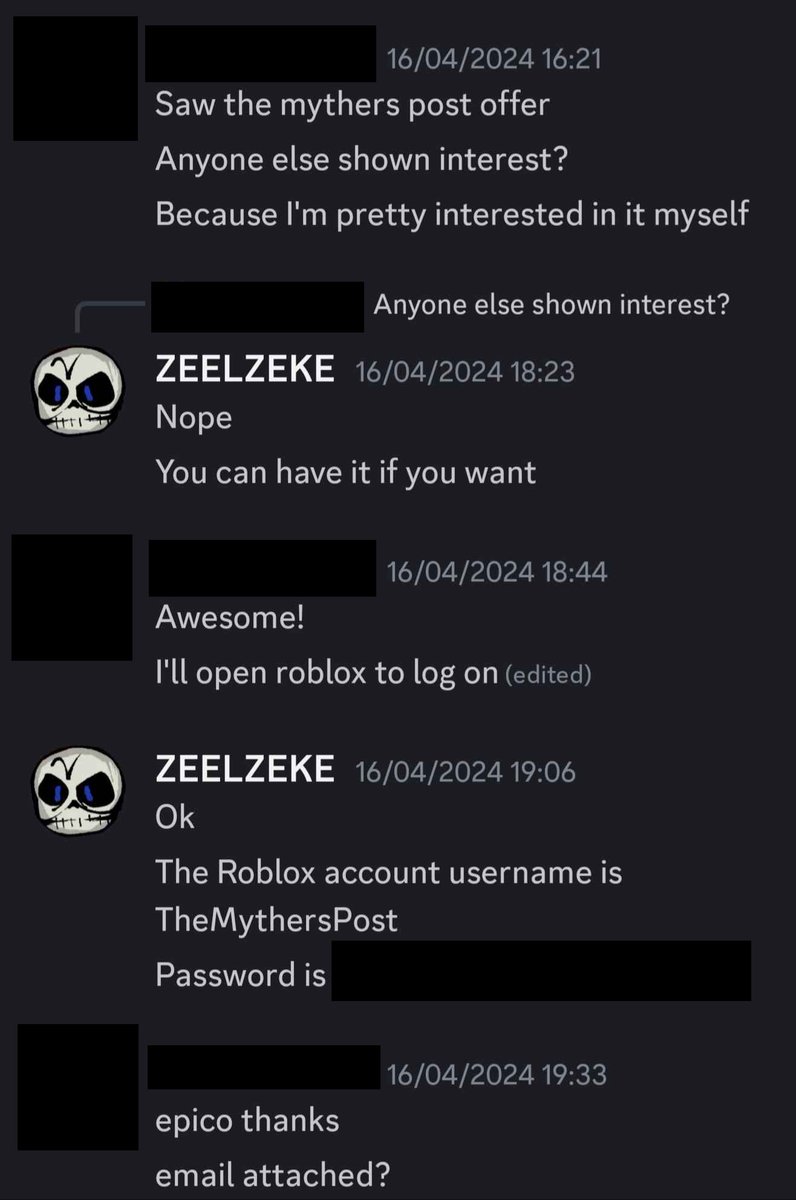 TheMythersPost's tweet photo. Finally I would just like to share some proof that Zeelzeke no longer owners the account. That's all I have to say, thank you! (6/6) https://t.co/S1WOMxZ8yx