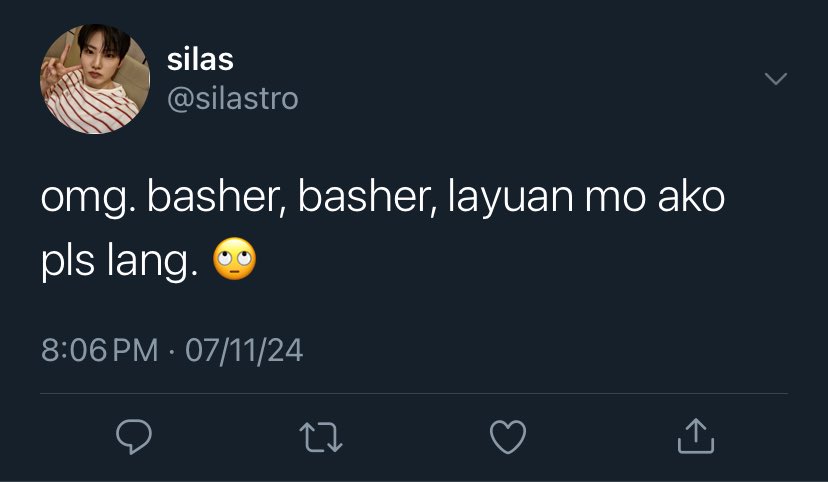 scribehrky's tweet photo. i like you, basher.
harukyu one shot au

lahat ata ng basher ng rapper na si haruto ay gusto nang patusin ni Silas (kjk), ang kanya wag mong ibabash ang idol nya kung ayaw mong mag warla kayo. not until may isang stan acct ang sumulpot at binash ang idol nya. https://t.co/OHGP88FydG