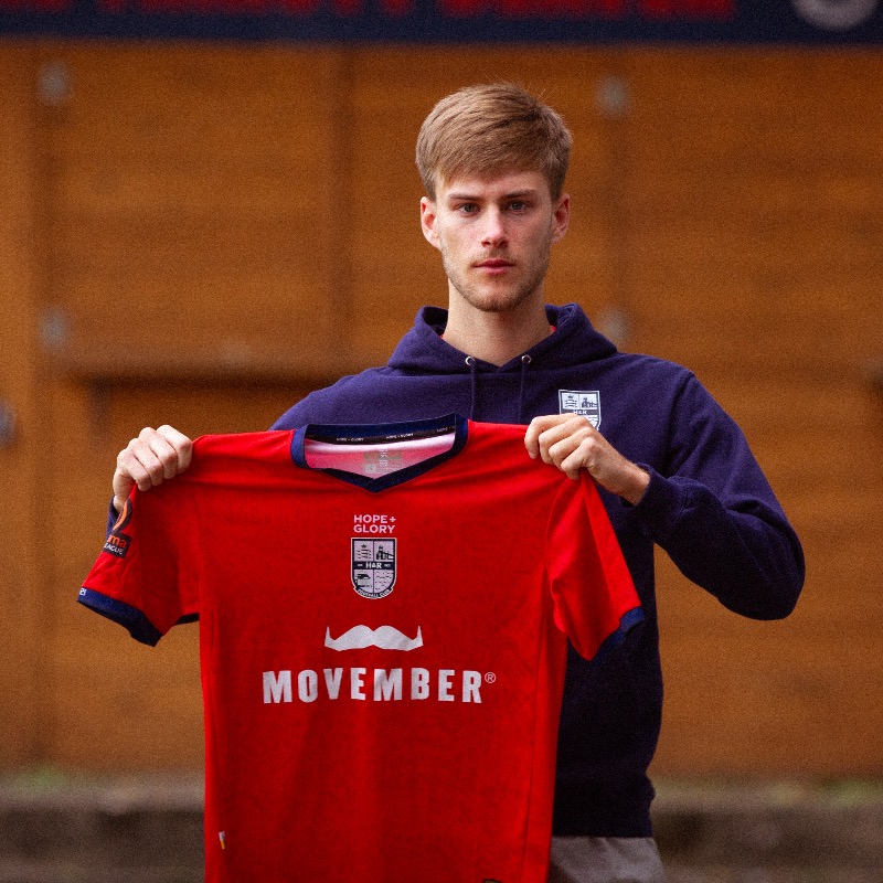 hrbfc1921's tweet photo. โ๏ธ We are delighted to announce the signing of Midfielder Alfie Williams
๐ Welcome to the Bev @AlfieWilliams90
#HAMRICHFC ๐ด๐ต
