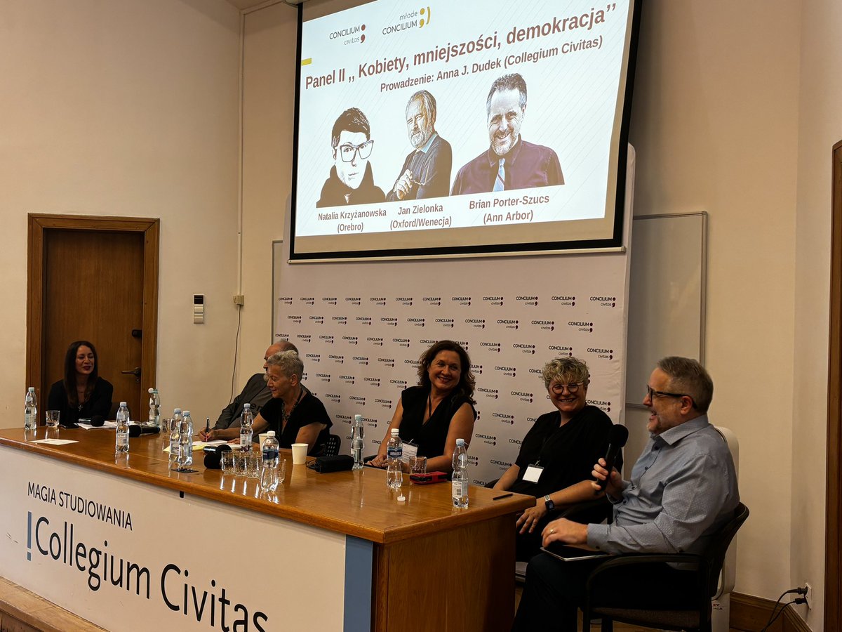 Michał Krzyżanowski @mkrzyzanowski@bsky.social (@mwkrzyzanowski) on Twitter photo The 2024 #ConciliumCivitas continues today - after grand intro on „Re/Democratisation“ by <a href="/WojSadurski/">Wojciech Sadurski</a> superb panels on “Cleaning after Populists” & “Women, Minorities & Democracy” w @KubikJan <a href="/Prof_M_Platek/">Monika Płatek</a> <a href="/PorterSzucs/">Brian Porter-Szűcs</a> <a href="/n_krzyzanowska/">Natalia Krzyzanowska</a> J.Zielonka, E.Korolczuk K.Jasiewicz et al The 2024 #ConciliumCivitas continues today - after grand intro on „Re/Democratisation“ by <a href="/WojSadurski/">Wojciech Sadurski</a> superb panels on “Cleaning after Populists” & “Women, Minorities & Democracy” w @KubikJan <a href="/Prof_M_Platek/">Monika Płatek</a> <a href="/PorterSzucs/">Brian Porter-Szűcs</a> <a href="/n_krzyzanowska/">Natalia Krzyzanowska</a> J.Zielonka, E.Korolczuk K.Jasiewicz et al