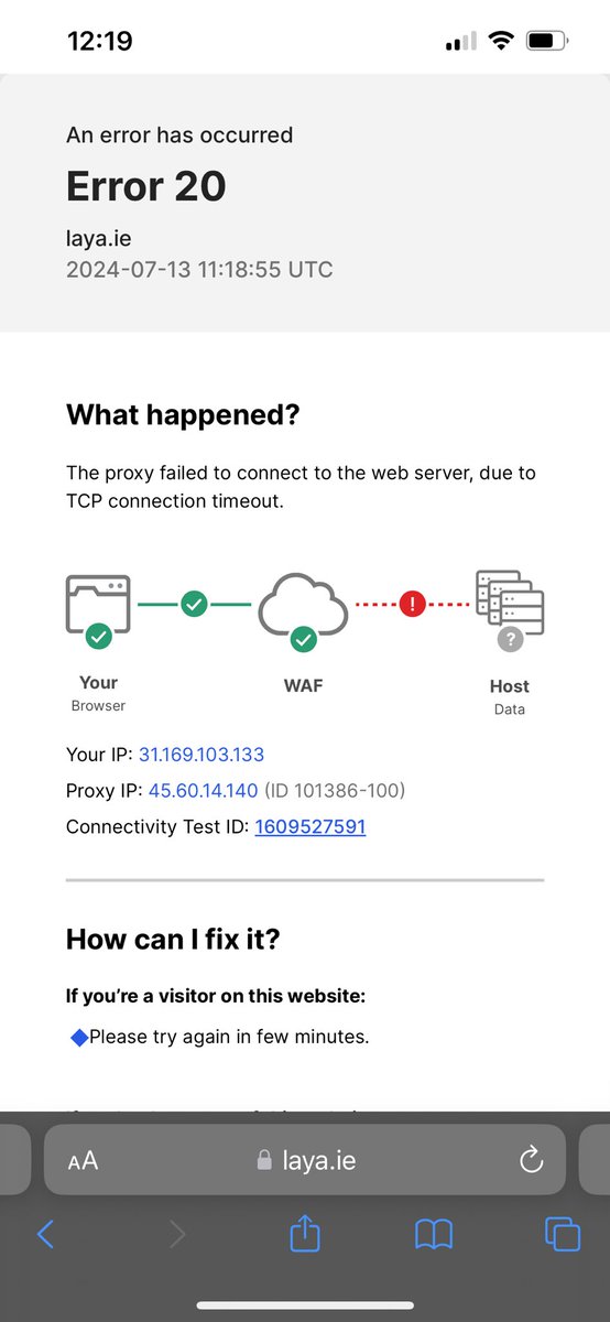karan_chh1's tweet photo. @LayaHealthcare  I can’t access my app and can’t access the website either, any known issues ? #layahealthcare https://t.co/mk0t5EEwcD