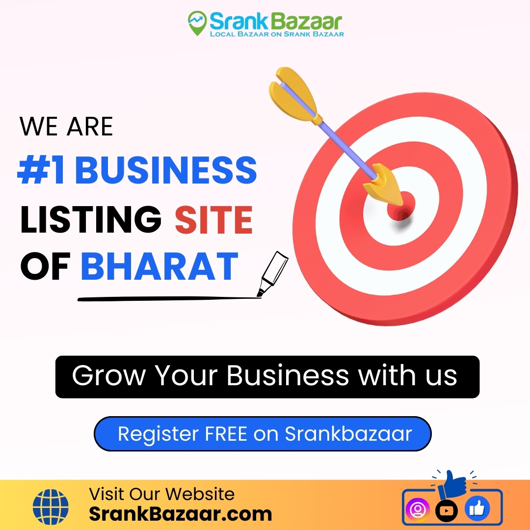 Srank_Bazaar's tweet image. 𝐒𝐭𝐫𝐮𝐠𝐠𝐥𝐢𝐧𝐠 𝐭𝐨 𝐆𝐞𝐭 𝐘𝐨𝐮𝐫 𝐁𝐮𝐬𝐢𝐧𝐞𝐬𝐬 𝐍𝐨𝐭𝐢𝐜𝐞𝐝? 📌

SrankBazaar is your one-stop shop for FREE business listings!

#SrankBazaar #FreeBusinessListing #GrowYourBusiness #Delhi #India