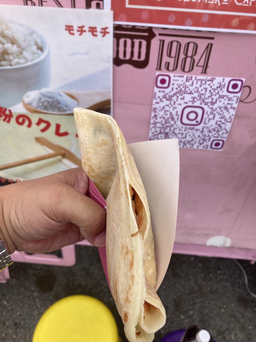 kobakenchang's tweet photo. #reve さんでランチの後は #北国分 のお祭りへ🏮👘✨

 #SAUMAROCAFE さんのハムピザクレープ！
 #HyugaKitchen さんの明日葉ピザ！

お祭りの後は小塚山🗻
 #punana さんの 水出し☕️とPOGジュース炭酸割り！
ゆったり過ごせました😊
POGジュースはハワイのMIXジュースらしいけど旨い😋

 #暴食戦線 https://t.co/fVDZrssoiB