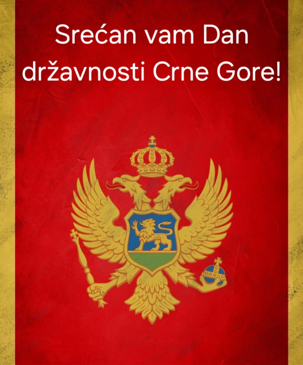 cpaneu's tweet photo. Srećan Dan državnosti 🇲🇪 https://t.co/FWINgQqlqQ