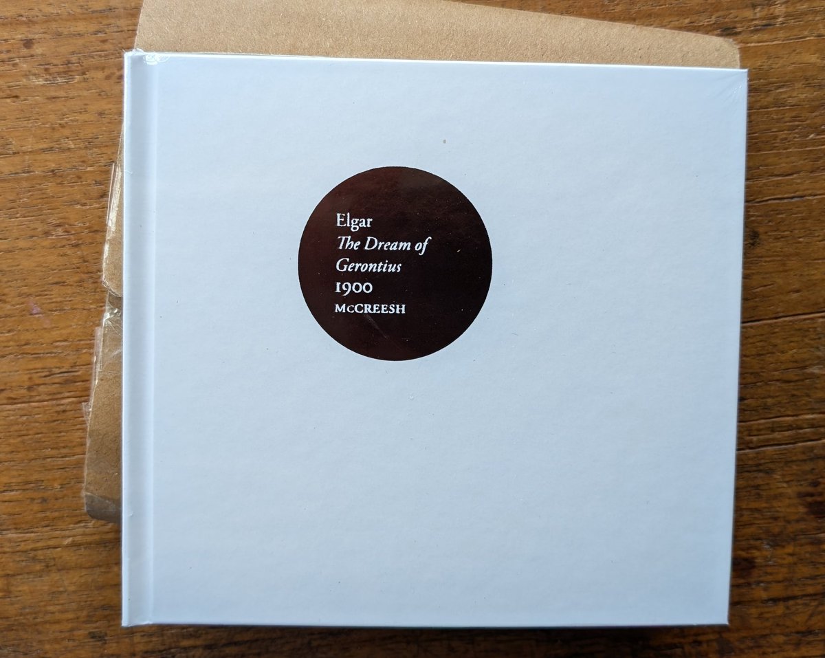 Opening my mail after a fortnight away and delighted to find this present to myself on the pile. I only buy a handful of CDs in a year but this was a must.

The Beatles White Album? No, it's <a href="/Paul_McCreesh/">Paul McCreesh</a> <a href="/GabrieliCandP/">Gabrieli</a> <a href="/SignumRecords/">Signum Classics</a> #Gerontius