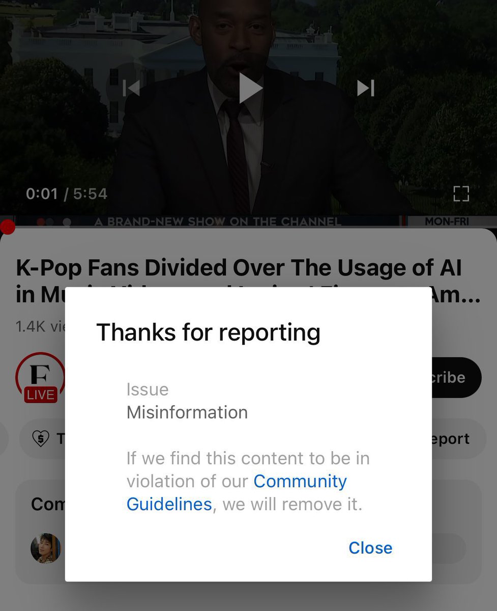 PledisSVT_UK's tweet photo. 🆘 CARATs, report the video as spreading misinformation.

🔗: https://t.co/33vCQohq81

Downvote the lies in the comments and upvote those which are the truth 🙏 https://t.co/ETrL04jccx