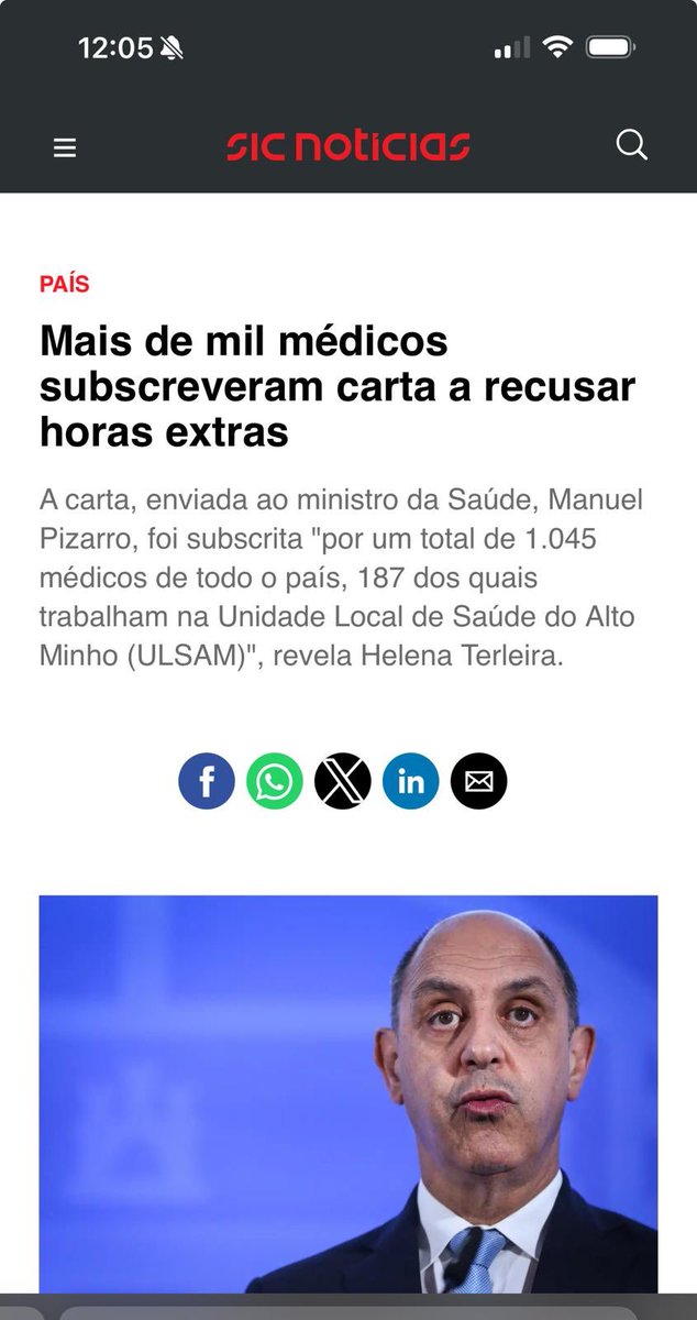 Sim são 586 médicos a recusar horas extra. Mas já foram mais de 1000.