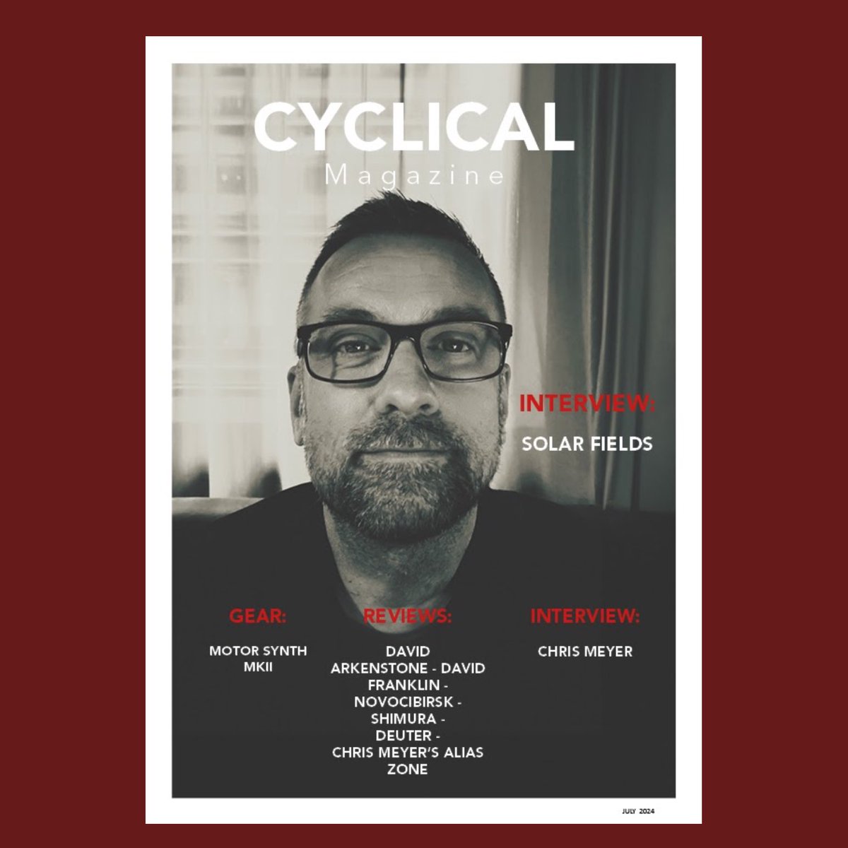 I did an interview with Cyclical Magazine where we talked about the past, present, and future.
Check it out :)

cyclicaldreams.com/magazine