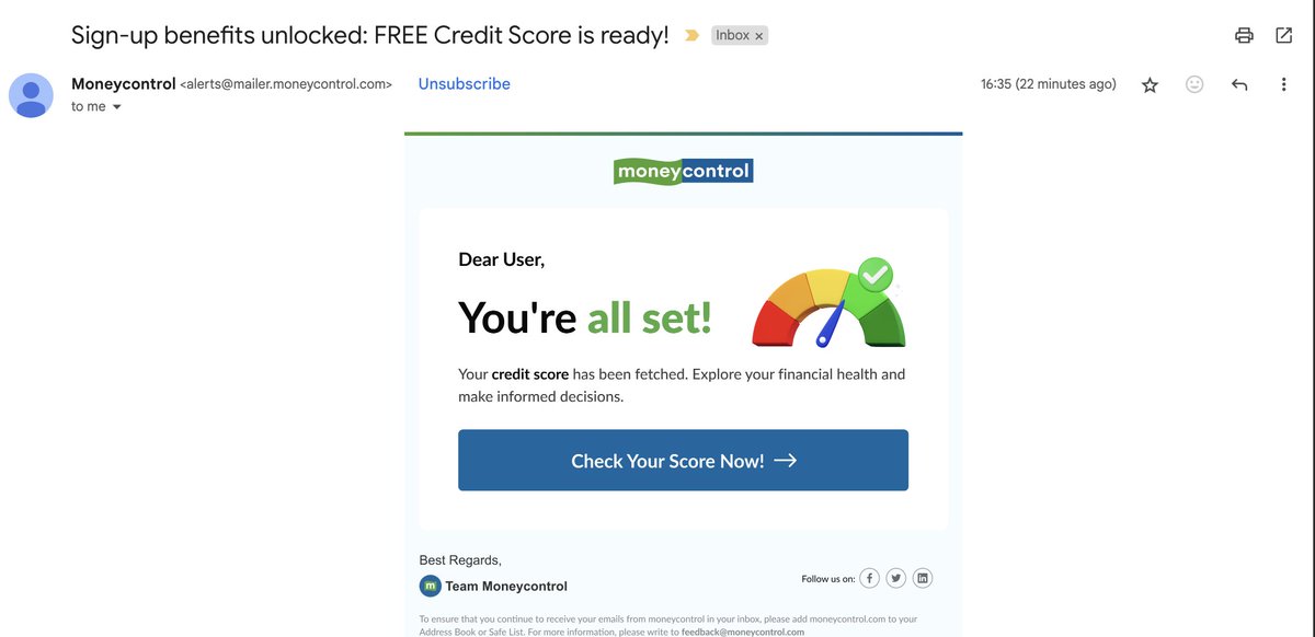 DDevdya's tweet image. @moneycontrolcom is using dark patterns to get consent to generate a Credit Score Report. How is a sign in a consent? It didn't ask for OTP as well. This is #unethical