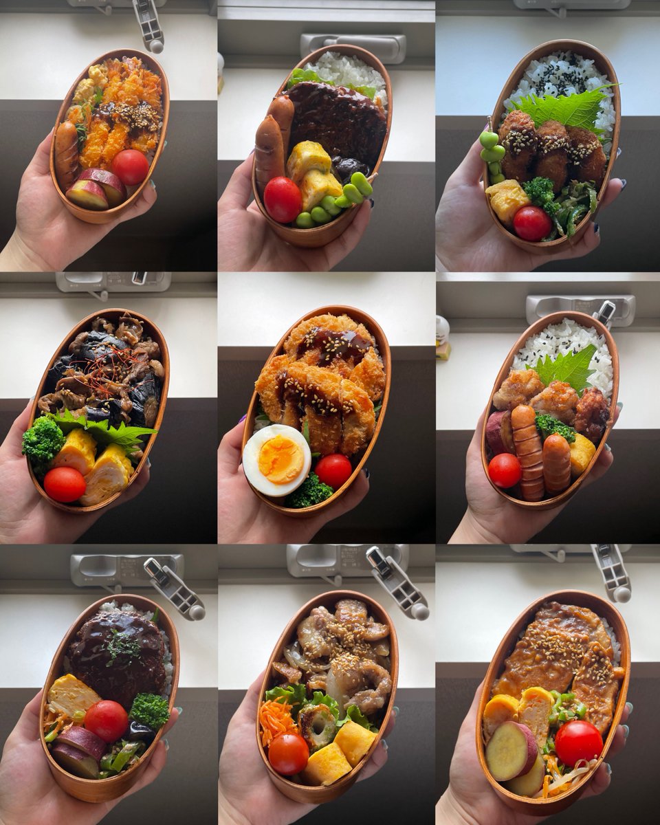 最近のお弁当たち🍙