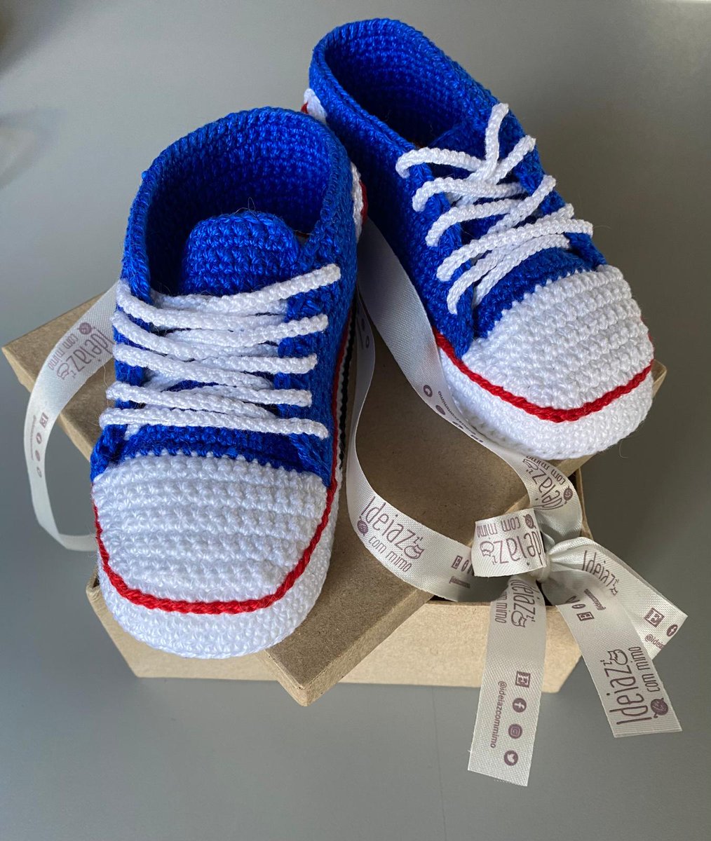 ideiazcommimo's tweet photo. Baby trainers ready to go ❤️ Thank you for another order 🧶 Sapatilhas de bebé prontas para entrega ❤️ Muito obrigada por mais esta encomenda 🧶 #14monthsbaby #amigurumi #crochet https://t.co/dwnBfxAnKX