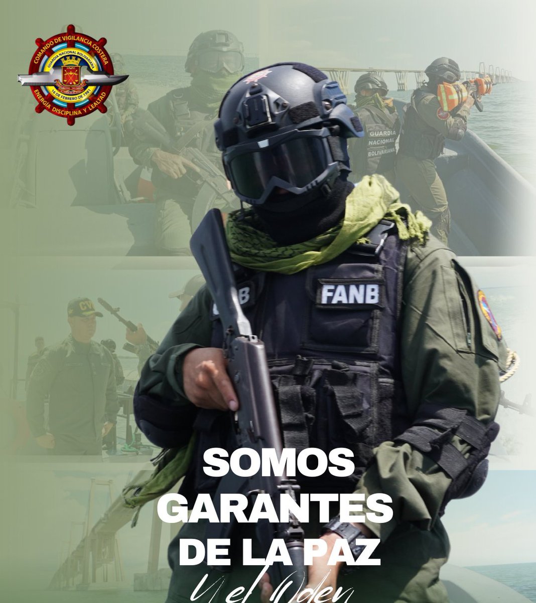 Buenos Días 🌞 Hoy más que nunca, nuestros Centinelas Permanentes reafirman su Lealtad y compromiso inquebrantable por la Paz y la defensa de nuestra Patria