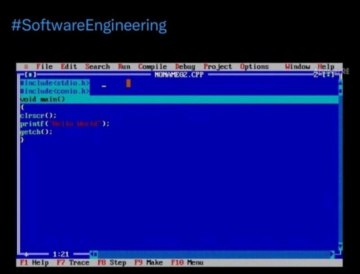 I started coding with turbo c++ 🥹
And which Editor you started ??