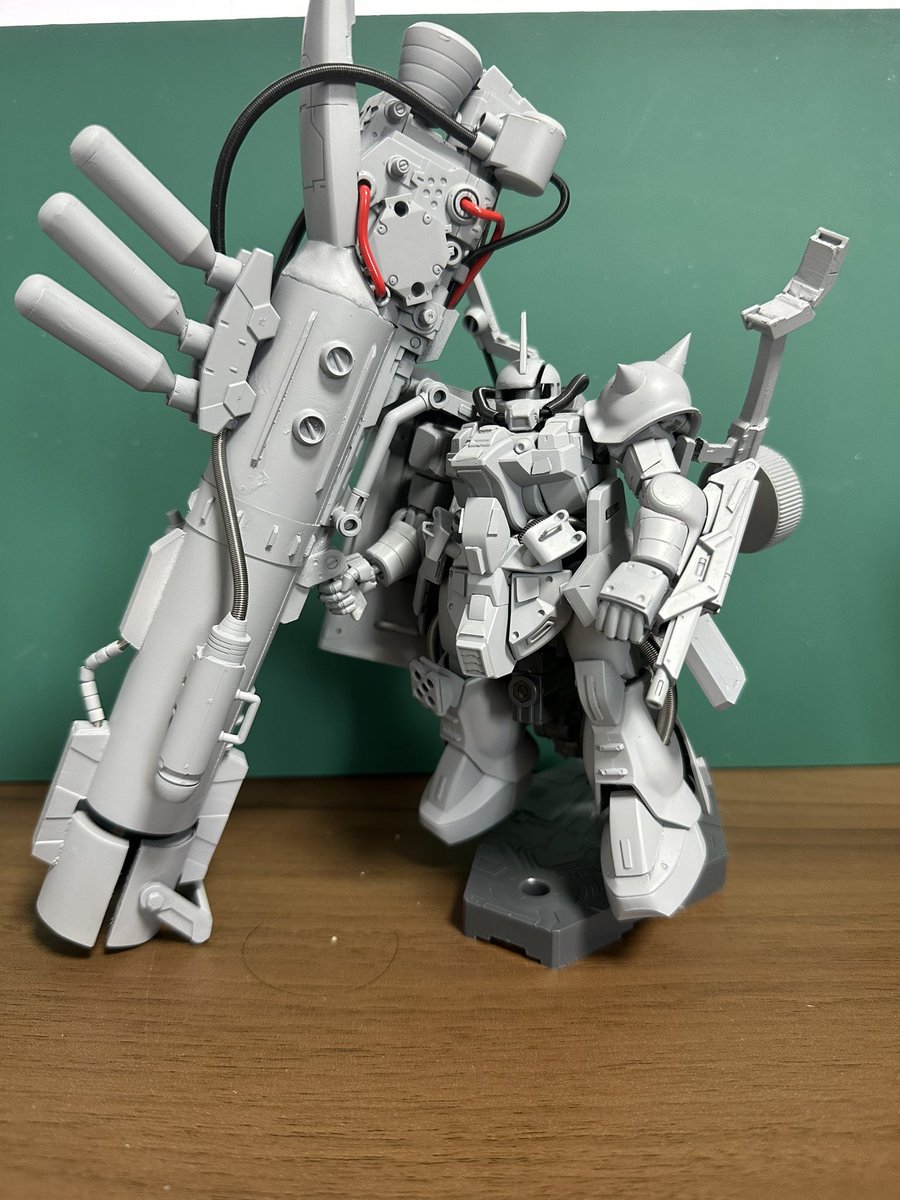 KGJoeHobby's tweet photo. スキウレ！ではない
#ガンプラ
#スキウレ
#ザク https://t.co/0Ot8hUBxJt