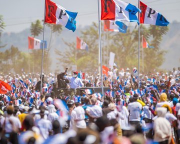 #Rwanda is now surpassing all #African countries and is joining and actually leading the ranks of nations with massive political rallies such as #India, #Brazil, #Turkey, and #Philippines. As <a href="/PaulKagame/">Paul Kagame</a> closed the campaign in #Kigali city <a href="/CityofKigali/">City of Kigali</a> <a href="/KicukiroDistr/">Kicukiro District</a> , over half