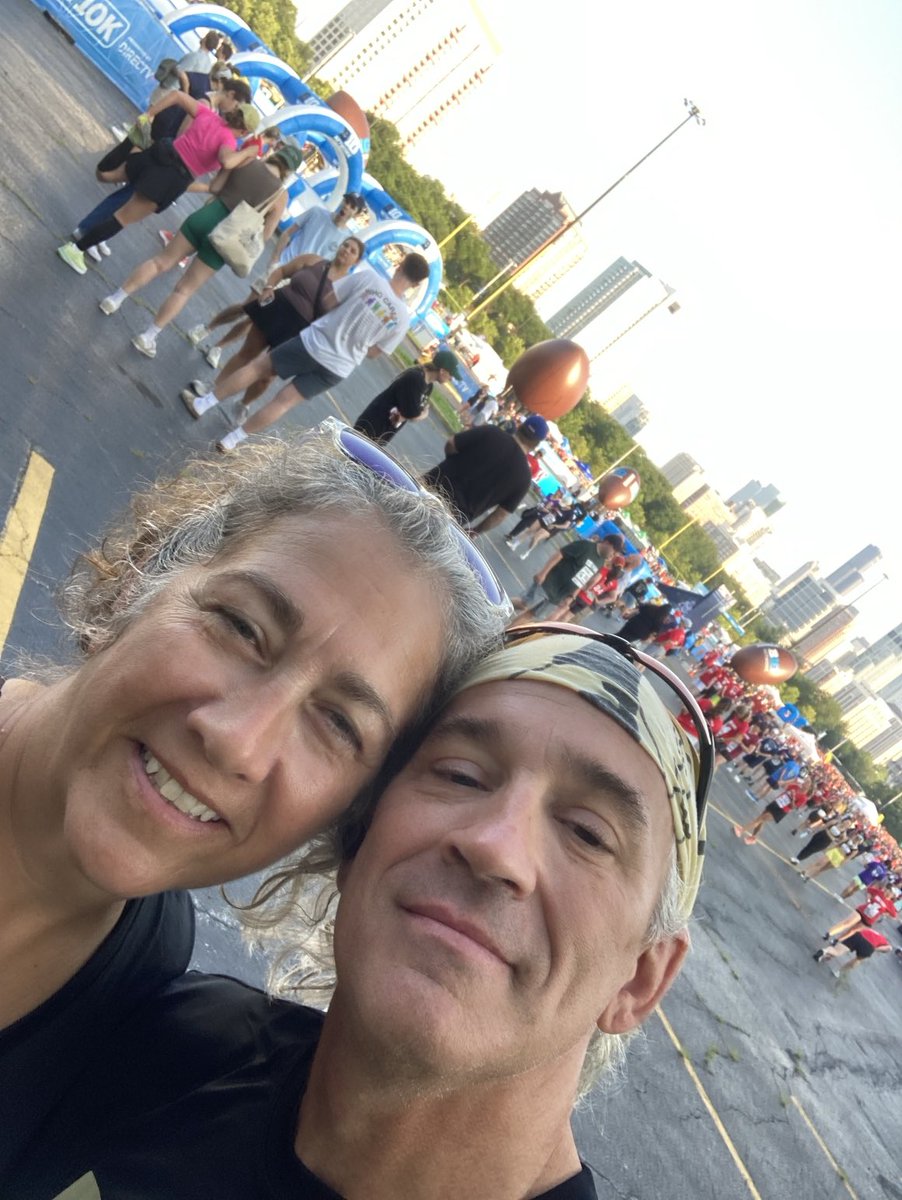 Spending our anniversary at the #btn10k