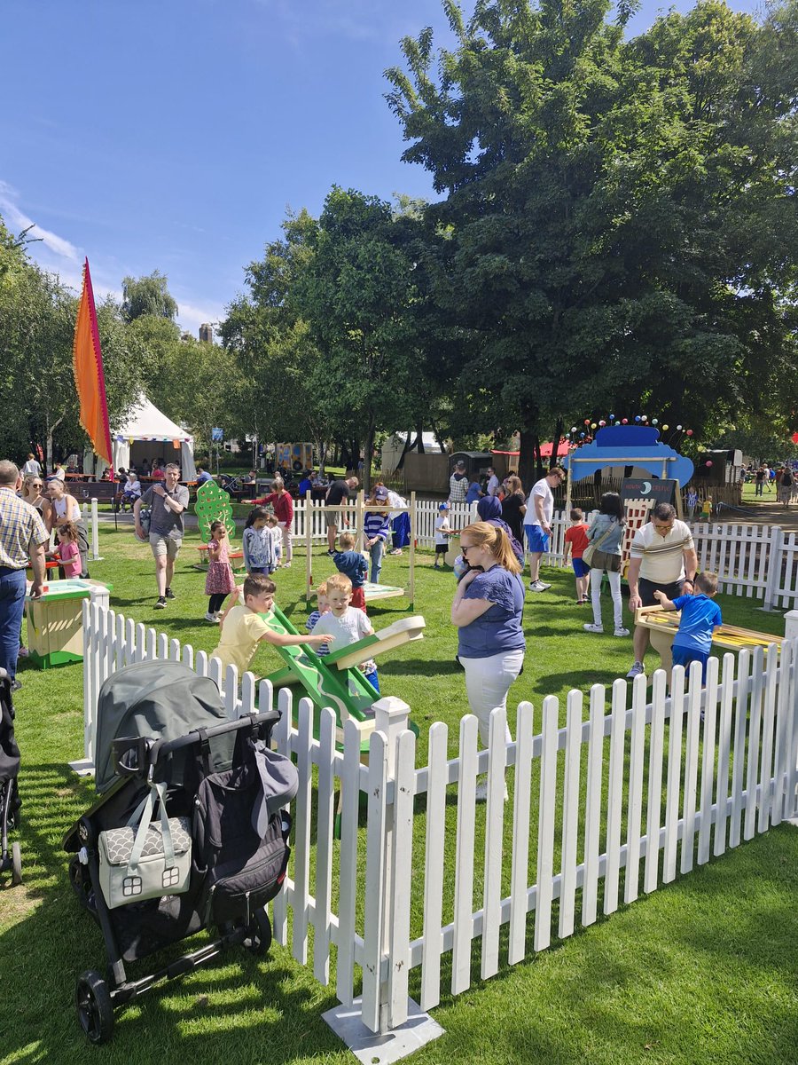 DubCityCouncil's tweet photo. Lovely day for it here in Merrion Sq., Funtropolis is back!
#dublincitycouncil #funtropolis #merrionsquare https://t.co/bHB2tGfiLh