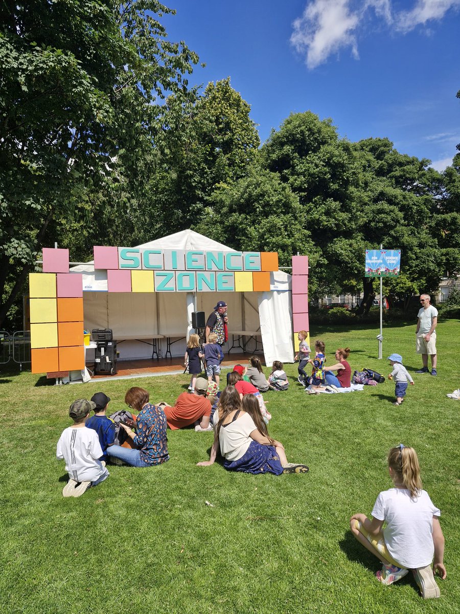DubCityCouncil's tweet photo. Lovely day for it here in Merrion Sq., Funtropolis is back!
#dublincitycouncil #funtropolis #merrionsquare https://t.co/bHB2tGfiLh